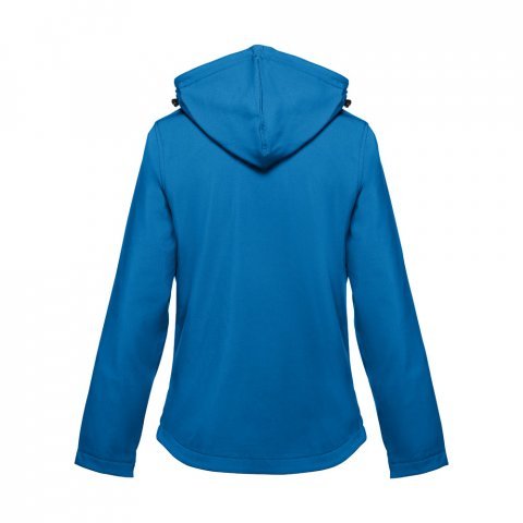 THC ZAGREB WOMEN. Casaco softshell cintado para senhora - Azul petr&oacute;leo