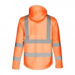 THC ZAGREB WORK. Casaco unissexo softshell de alta-visibilidade - Laranja hexachrome