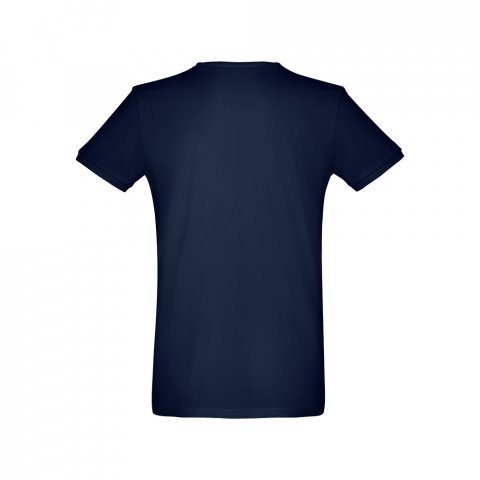 THC SAN MARINO. T-shirt manches courtes homme en coton peign&eacute; - Bleu