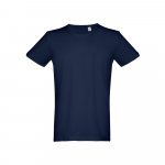 THC SAN MARINO. T-shirt manches courtes homme en coton peign&eacute; - Bleu