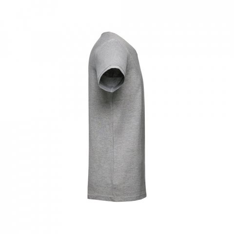 THC SAN MARINO. T-shirt manches courtes homme en coton peign&eacute; - Gris clair matte