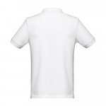 THC MONACO WH. Kurzarm-Poloshirt f&uuml;r Herren aus kardierter Baumwolle - Wei&szlig;