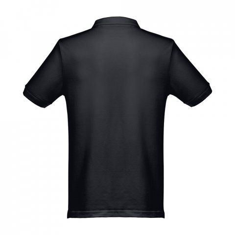 THC MONACO. Herren Poloshirt - Schwarz