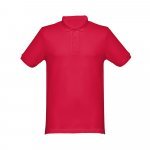 THC MONACO. Herren Poloshirt - Rot
