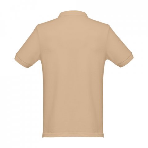 THC MONACO. Herren Poloshirt - Hellbraun