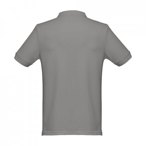 THC MONACO. Herren Poloshirt - Grau
