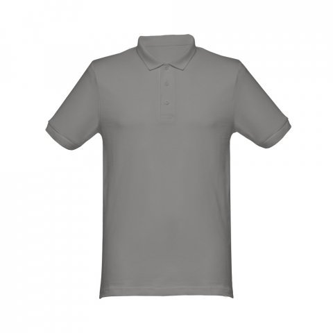 THC MONACO. Herren Poloshirt - Grau