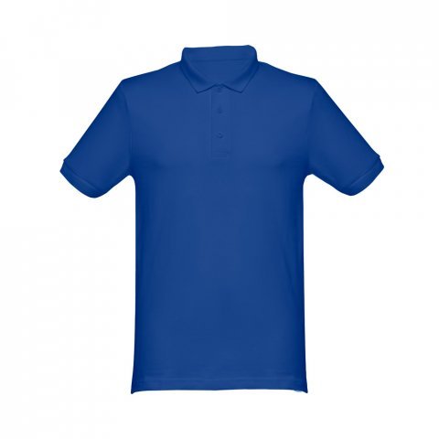 THC MONACO. Herren Poloshirt - K&ouml;nigsblau