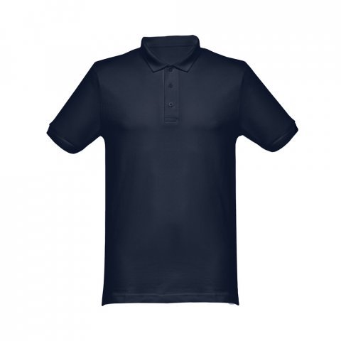 THC MONACO. Herren Poloshirt - Dunkelblau
