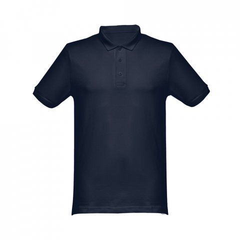 THC MONACO. Herren Poloshirt - Dunkelblau