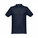 THC MONACO. Herren Poloshirt - Dunkelblau