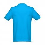 THC MONACO. Herren Poloshirt - Wasserblau