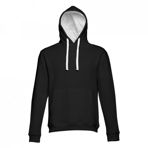 THC MOSCOW. Unisex sweatshirt - Black/Heather light grey