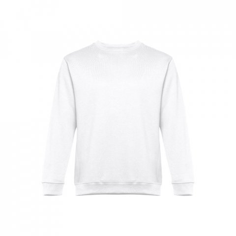 THC DELTA WH. Felpa unisex - Bianco