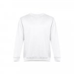 THC DELTA WH. Felpa unisex - Bianco