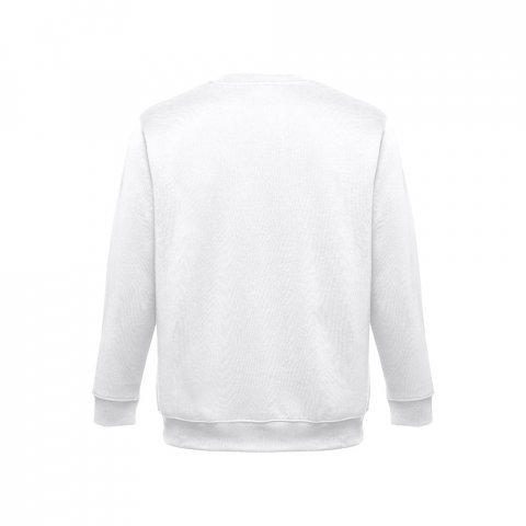 THC DELTA WH. Felpa unisex - Bianco