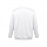 THC DELTA WH. Felpa unisex - Bianco