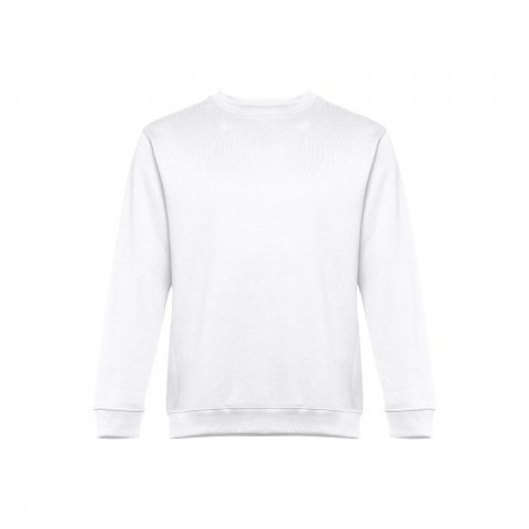 THC DELTA WH. Felpa unisex - Bianco