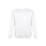 THC DELTA WH. Felpa unisex - Bianco