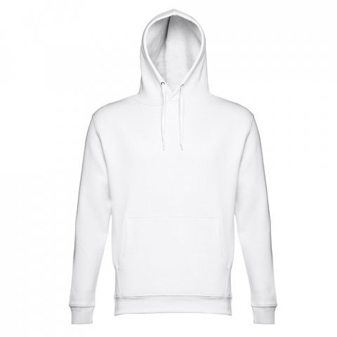 THC PHOENIX WH. Unisex mikina s&nbsp;kapucňou - Biela