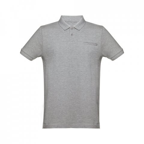 THC DHAKA. Polo para homem - Cinzento claro matizado
