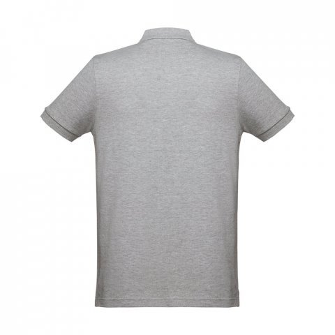 THC DHAKA. Polo para homem - Cinzento claro matizado