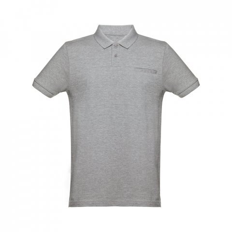 THC DHAKA. Polo para homem - Cinzento claro matizado