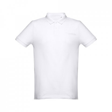 THC DHAKA WH. Herre poloshirt - Hvid