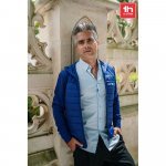 THC SKOPJE. Herenjack met capuchon van 300T tafzijde