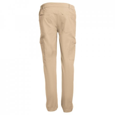 THC TALLINN. Nohavice z bavlny a elast&aacute;nu - Svetlohned&aacute;