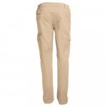 THC TALLINN. Nohavice z bavlny a elast&aacute;nu - Svetlohned&aacute;