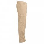 THC TALLINN. Nohavice z bavlny a elast&aacute;nu - Svetlohned&aacute;