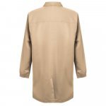 THC MINSK. Blouse de travail en coton et polyester - Brun clair