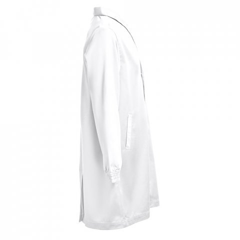 THC MINSK WH. Blouse de travail en coton et polyester. Couleur blanche - Blanc
