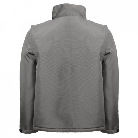 THC ASTANA. Veste polyester matelass&eacute;e (unisexe) - Gris