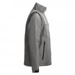 THC ASTANA. Veste polyester matelass&eacute;e (unisexe) - Gris