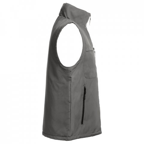 THC ASTANA. Veste polyester matelass&eacute;e (unisexe) - Gris