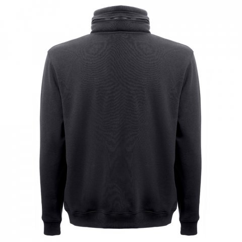 THC VILNIUS. Unisex mikina s kapuc&iacute; - Čern&aacute;