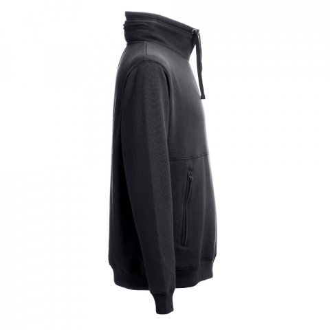 THC VILNIUS. Unisex mikina s kapuc&iacute; - Čern&aacute;