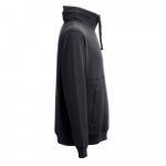 THC VILNIUS. Unisex mikina s kapuc&iacute; - Čern&aacute;