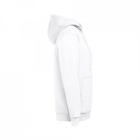 THC AMSTERDAM WH. Herren Kapuzenpulli - Wei&szlig;
