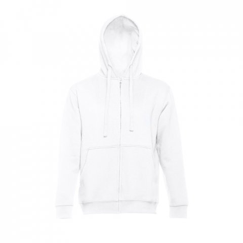 THC AMSTERDAM WH. Herren Kapuzenpulli - Wei&szlig;