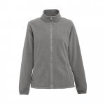 THC GAMA WOMEN. Női nagy sűrűs&eacute;gű fleece dzseki poli&eacute;szterből - Sz&uuml;rke