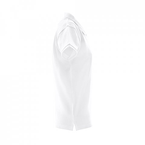 THC MONACO WOMEN WH. Kurzarm-Poloshirt f&uuml;r Damen aus kardierter Baumwolle - Wei&szlig;
