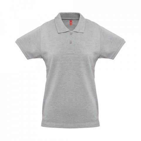 THC MONACO WOMEN. Women's polo shirt - Heather light grey