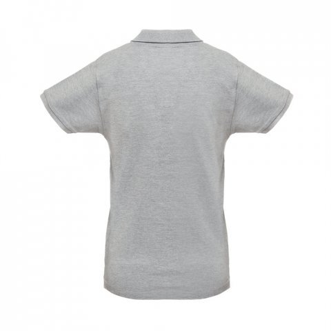 THC MONACO WOMEN. Women's polo shirt - Heather light grey