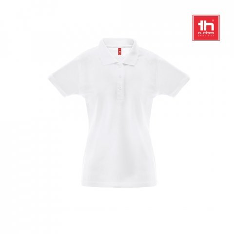 THC BERLIN WOMEN WH. Poloshirt f&uuml;r Damen mit kurzen &Auml;rmeln
