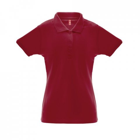 THC BERLIN WOMEN. Polo para senhora - Bordeaux