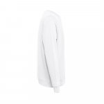 THC COLOMBO WH. Sweatshirt (unisex) aus italienischem Frottee ohne Krempel. Wei&szlig;e Farbe - Wei&szlig;