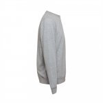 THC COLOMBO. sweatshirt (unisex)uden slids i italiensk Terry.Hvid - Lynggr&aring;